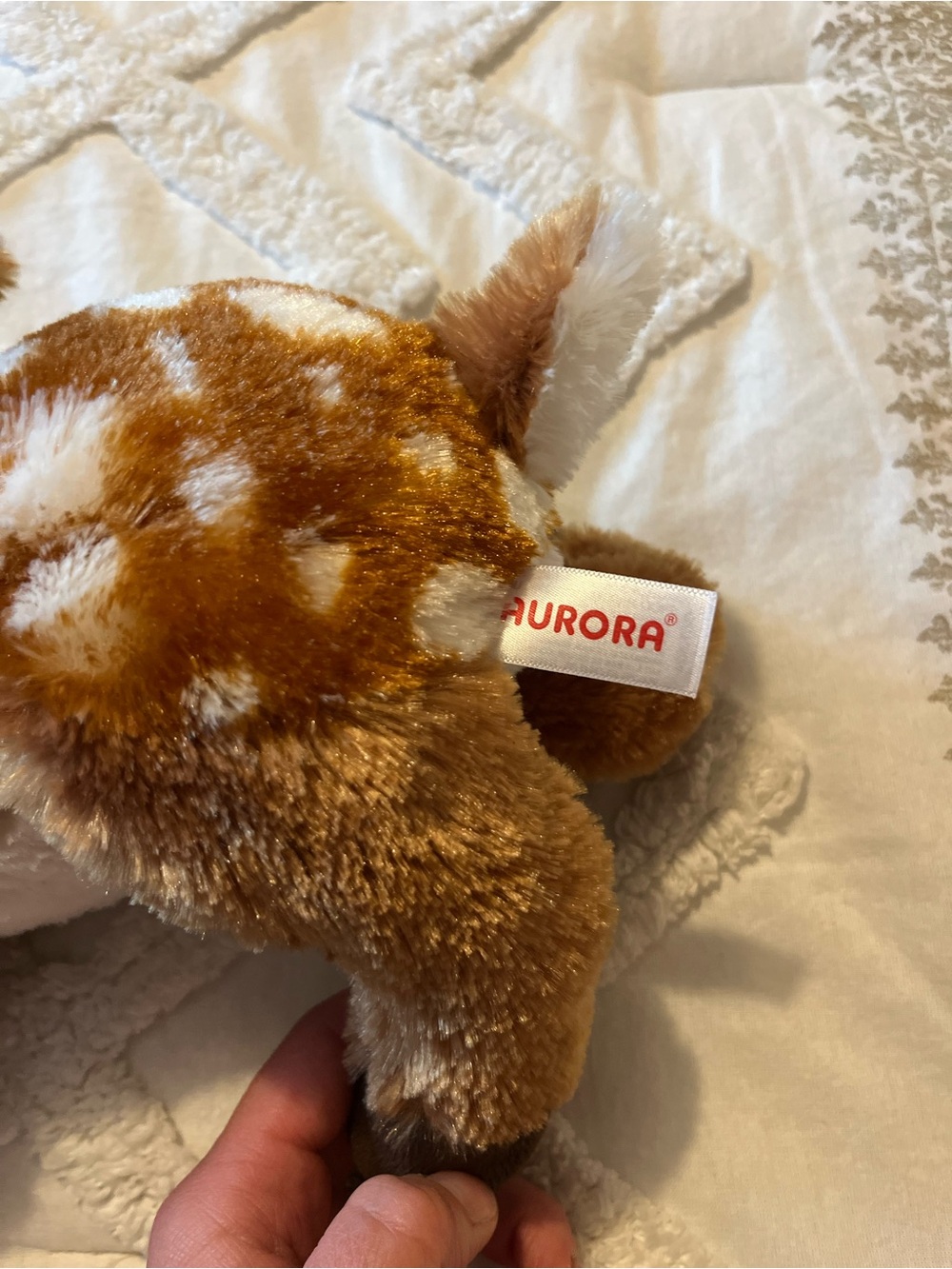 Aurora Fawn Plush Animal - Picture 5 of 6